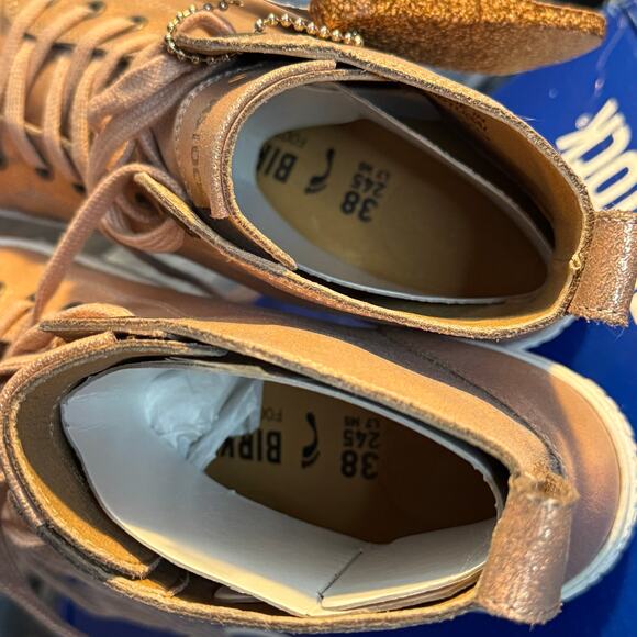 •NWT• Birkenstock Women’s Bartlett Metallic Rose Shoes • EU38 - Picture 8 of 12